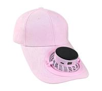Hat with Fans Solar Power Quiet Solar Powered USB Rechargeable Visor