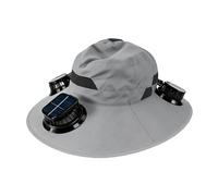 Hat with Fans Solar Power | Rechargeable Personal Wearable