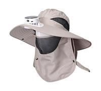 Hat with Fans Solar Power USB Charging Anti-UV Hat with Solar Fans