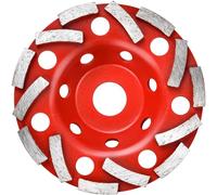 HATANSE Mola a Tazza Diamantata 125 mm x 22,23 mm Disco Diamantato per Cemento, Pietra Naturale, Adesivo per Piastrelle in Muratura