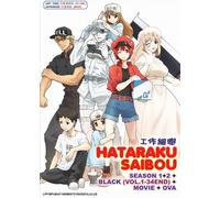 Hataraku Saibou (stagione 1 e 2 + codice nero + OVA + film) ~ doppiato in ing...