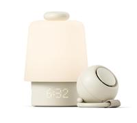 Hatch Baby Pacchetto sonno: macchine audio da casa e da viaggio | Supporto per il sonno esperto | essenziale per il registro | Include Hatch Baby e Portable Hatch Go (stucco)
