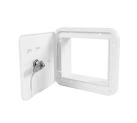 Hatch Di Accesso A RV - Accessori Per Parti Di Ricambio Impermeabili RV | Porta Del Portello Per Camminare Multiuso Con Blocco, Blocco Per Convertire Un Rimorchio Per Veicoli Ricreativi,