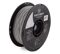 Hatchbox 3D pla-1kg1.75-cg6 C PLA stampante 3D, Dimensional precisione +/-0.05 mm, bobina da 1 kg, 1.75 mm, grigio