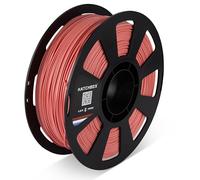 HATCHBOX Filamento per stampante 3D PLA MAX V2 Coral realizzato negli Stati Uniti, diametro 1,75 mm, bobina da 1 kg, filamento per stampa 3D premium realizzato negli Stati Uniti