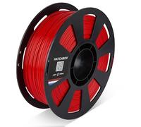 HATCHBOX Filamento per stampante 3D PLA MAX V2 rosso neon prodotto negli Stati Uniti, diametro 1,75 mm, bobina da 1 kg, filamento per stampa 3D premium realizzato negli Stati Uniti