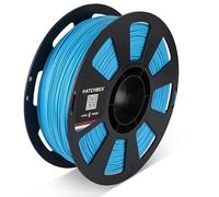 HATCHBOX PLA MAX V2 Robin Egg Blue - Filamento per stampante 3D realizzato negli Stati Uniti, diametro 1,75 mm, bobina da 1 kg, filamento per stampa 3D di alta qualità realizzato negli Stati Uniti
