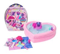 Hatchimals Alive, Neon Rainbow Bestie Pool Party Toy met 2 BFF mini-figuren in C