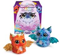 HATCHIMALS Alive, Uovo Mystery Hatch Draggle, Peluche Interattivo a Sorpresa con