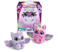 HATCHIMALS Alive, Uovo Mystery Hatch Pufficorn, Peluche Interattivo a Sorpresa con Effetti Speciali, Nebbia, Luci, 100 Reazioni e Suoni, Giocattoli per Bambini e Bambine, 5+ Anni - Modelli Variabili