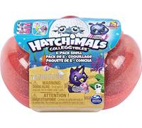 HATCHIMALS CollEGGtibles, Mermal Magic, confezione da 6 custodie per il trasporto con collEGGtibles stagione 5, per bambini dai 5 anni in su