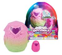 HATCHIMALS Unicorno Rainbowcation Mini Accessori per Bambini, Set con 3 collettori-Statuette e bis zu 3 Überraschungs-Babys, Spielzeug für Mädchen ab 5 Jahren, Multicolore, 6064442