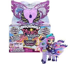 HATCHIMALS SPIN MASTER FIGURA COLECCIONABLE PIXIES RIDERS CON CRIATURAS MÍTICAS PARA MONTAR Y MUCHOS ACCESORIOS SORPRESA