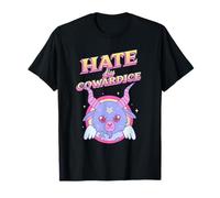 Hate Lies Cowardice (Grafica Cute Little Devil) Maglietta