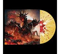 hate - yellow w/red white splatter--Import USA