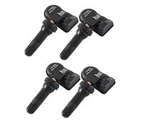 Hatem 4 Pezzi Programmazione MX Sensore TPMS Sensore di Monitoraggio della Pressione Pneumatici 315MHZ 433MHZ Strumento di Riparazione Universale 2 nel 1 per- Nero