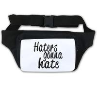 Haters Gonna Hate Marsupio Bianco