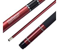 Hathaway Conquest - Stecca da biliardo in fibra di vetro, 147 cm, colore: Rosso