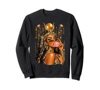 Hathor Bubblegum Queen Dea egiziana Baddie Estetica Felpa