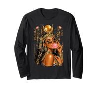 Hathor Bubblegum Queen Dea egiziana Baddie Estetica Maglia a Manica
