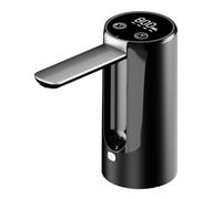 hatleues Pompa dell'acqua potabile elettrica Pompa dell'acqua automatica con beccuccio pieghevole Display a LED intelligente Ricarica USB Distributore di acqua elettrico portatile per brocca da 5