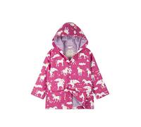 Hatley Printed Raincoat Impermeabile, (Rainbow Unicorns), (Taglia Produttore: 6) Bambine e Ragazze