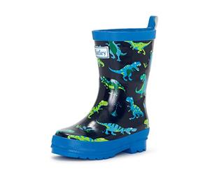 Hatley Regenstiefel Printed Wellington Rain Boot, Stivali da Pioggia Bimbo 0-24, Tyrannosaurus Rex-Sharptooth Rex, 20 EU