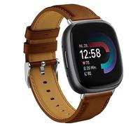 Hatolove Cinturino Compatibile con Versa 4/Fitbit Versa 3/Fitbit Sense 2/Fitbit Sense, Cinturini di Ricambio in Pelle Compatibile con Versa 3/Versa 4/Sense/Sense