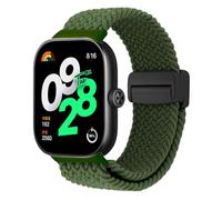 Hatolove Intrecciato Cinturino per Xiaomi Redmi Watch 5/4, Cinturino Magnetico in Nylon Solo Loop per Xiaomi Smart Band 9 Pro/8 Pro