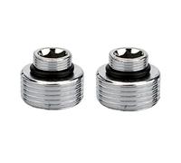 HATOOLHA Adattatore per rubinetto in ottone, filettatura maschile, connettore aeratore per rubinetto del lavandino, adattatore per depuratore d'acqua (M18 x G3/4")