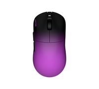 HATOR Quasar 3 ULTIMA 8K Wireless Mouse Gaming, 52g Lightweight, PixArt PAW3950 Sensor, 30000 DPI, Optical Switches 100M, 8000Hz, 2.4GHz/Bluetooth 5.4/USB-C, PTFE Skates, RGB, PC/Mac (Nero/Viola)