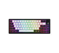 HATOR Skyfall 65 MAG Ultima 8K - Tastiera magnetica da gioco con trigger rapido, switch magnetici, Snap Tap, effetto hall, 8000 Hz, PC e Mac, nero, senza fili/cavo, layout USA
