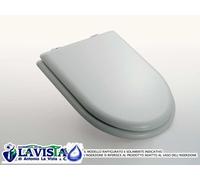 HATRIA SEDILE WC. ARTIGIANALE IN LEGNO/ POLIESTERE PER VASO "MARILIN" A TERRA