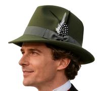 HATS OKTOBERFEST - Hat Di Octoberfest | Adulti Tedesco Oktoberfest Fancy Dress Accessorio Costumi | Elegante Copricapo Di Costume Da Festival Della Birra Per Festa Per Adulti Festa Di Ottobre | Cappel