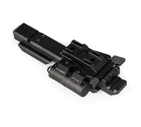 HATSEN Tactical G33 3X Magnifier Scope Mounts Flip-to-Side Quick Detach w/5/8" Riser per lenti di ingrandimento G33 e mirino olografico Exps3 Red Dot Adatto a 20 mm Picatinny Rail, nero