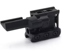 HATSEN Tactical Modulare Scope Mount Combo - Red Dot Riser & Extended Magnifier Stand Base Piastra per T2 Red Dot e G33/G43/G45 Lente d'ingrandimento, Adatto a 20mm Picatinny/Weaver Rail