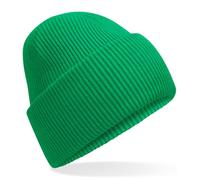 Hatstar Caldo berretto da donna | berretto invernale da uomo a maglia grossa | berretto di lana | unisex per uomo e donna | morbido e spesso, Kelly Verde, M/taglia unica