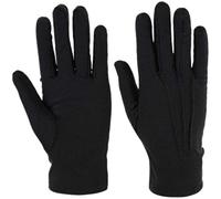 Hatstar Guanti da bambino in nero con bande in taglia unica