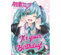 Hatsune Miku, biglietto di auguri con personaggi anime