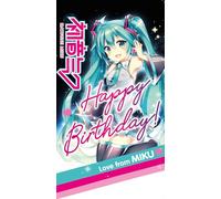 Hatsune Miku Biglietto di compleanno