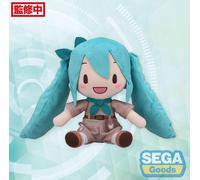 Hatsune Miku Fuwa Petit Peluche Figura Hatsune Miku Going Out Series Zoo Ver. M