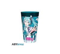 HATSUNE MIKU - Large Glass - 400ml - Musical City - box