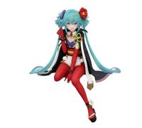 Hatsune Miku Noodle Stopper PVC Statue Flower Fairy Camellia 15 cm