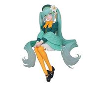 Hatsune Miku Noodle Stopper PVC Statue Flower Fairy Lily 14 cm