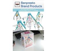Hatsune Miku Racing ver. Gara Miku 2015 Figura SQ Banpresto autentica in mano