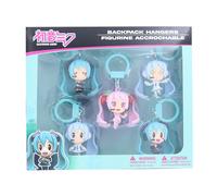 Hatsune Miku Scatola Da Collezione Con 5 Supporti Per Zaino