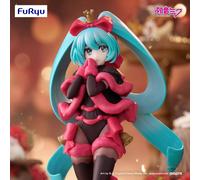 HATSUNE MIKU STATUA FURYU EXCEED CREATIVE SWEET SERIES CHRISTMAS RASPBERRY 21CM