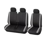 HATSVTGR Coprisedili Per Renault Per Master Per Trafic 2+1 Furgone Coprisedili Singolo Conducente E Doppio Passeggero(3 posti grigio)