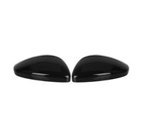 HATSVTGR Custodia per specchietto retrovisore Auto per Citroen C3 2016-2020 Copri Specchio Retrovisore Ad Ala di Porta Copertura Protettiva per specchietto retrovisore a(1 Paio di Nero Lucido)