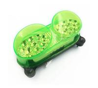 HATSVTGR Indicatori direzione Fanale Posteriore Indicatori Direzione Luce Integrata Motocicletta Ninja ZX-6R ZX-9R ZR7 1998 1999 2000 2001 2002(Verde 2)